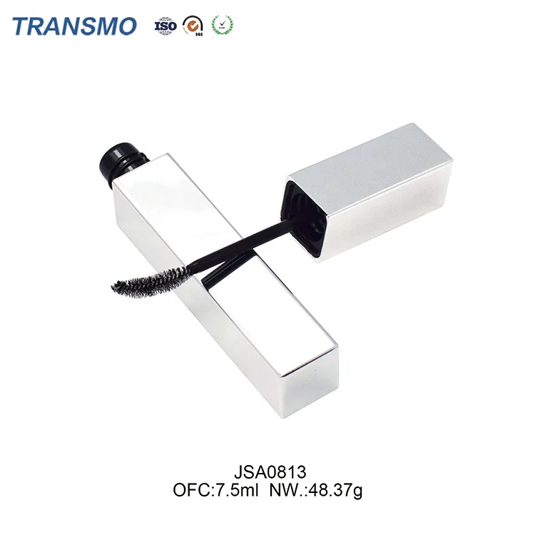7ml Custom Mascara Tube Low Moq Customized Mascara Bottle 7ml Oem Square Empty Mascara Tubes With Custom Brush