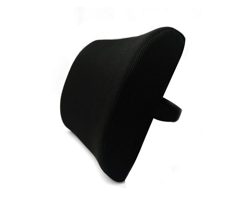 Office Chair Back Support High Density Memory Foam Lumbar Cushion With