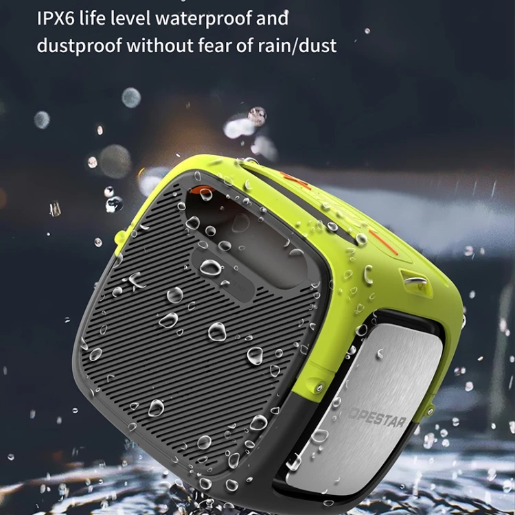 HOPESTAR Party One RGB照明ワイヤレスBT5.0スピーカー (マイク