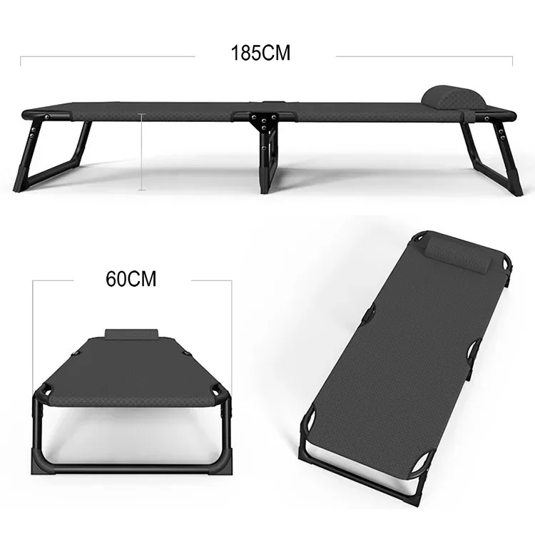 Foldable Portable Garden Use Bed Camping Outdoor With Cushion Camping