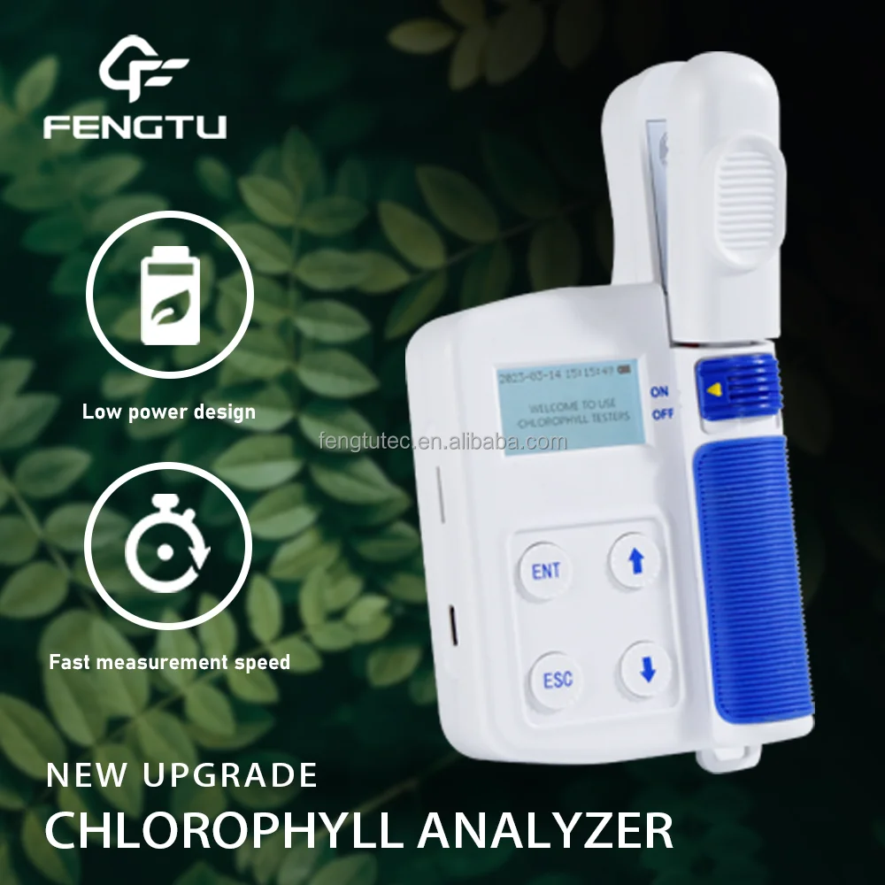Portable Plant Leaf Chlorophyll Tester Analyzer Meter Detector Mini Chlorophyll Measuring Meter