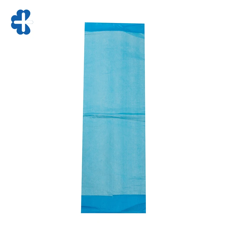 60*60 см Синий Одноразовый нетканый медицинский вкладыш, сделано в Китае