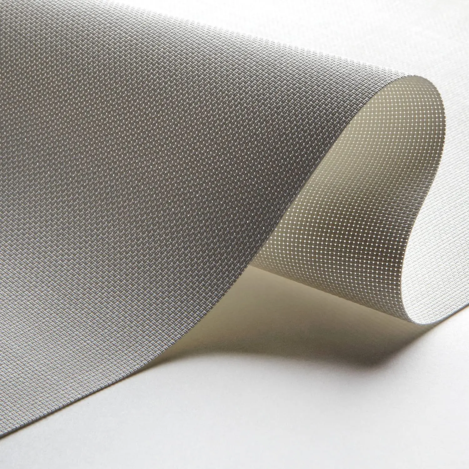 Perforated Acoustic Flexible White/gray Projector Screen Material