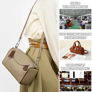 Manufacturer Wholesale Women's Retro CE Leather Handbag Pillow Bag OEM/ODM Quality Shoulder Crossbody Bag for Ladies Custom logo