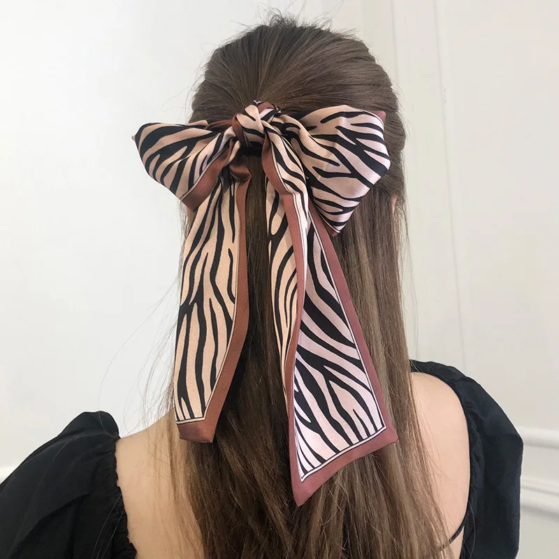 Wholesale Wholesale Custom Large Silk Trendy Scrunchy Twilly Scarves Hair  Ties Suppliers -Sino