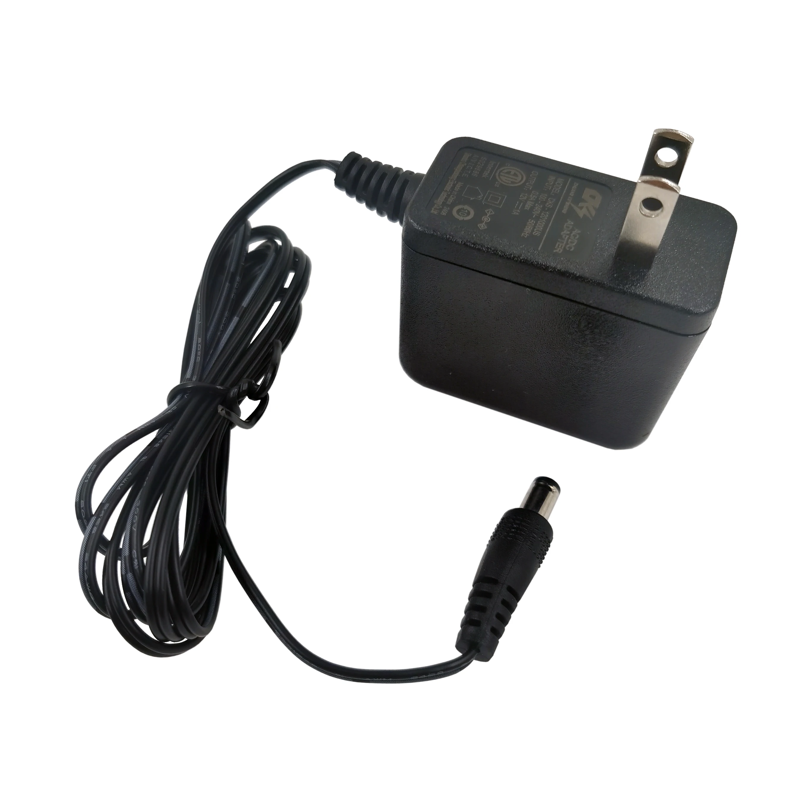 ETL FCC approved 100-240vac to dc 6volt 2000ma 6v2a power adapter 12w us plug 6v 2a ac dc power adaptor