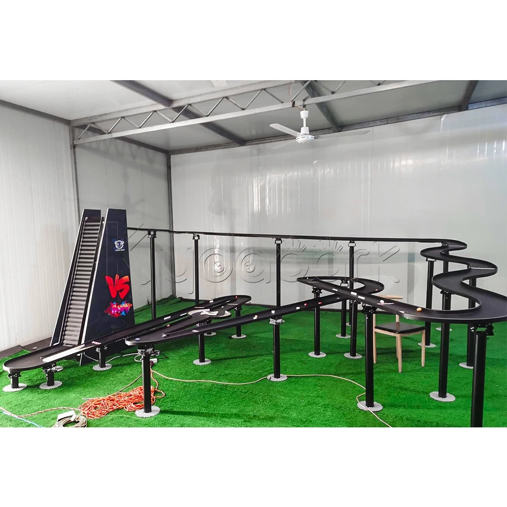 Pinball Ramp Track Custom Colorful Marble Pinball Racing Game Track Launcher for Engaging ...
