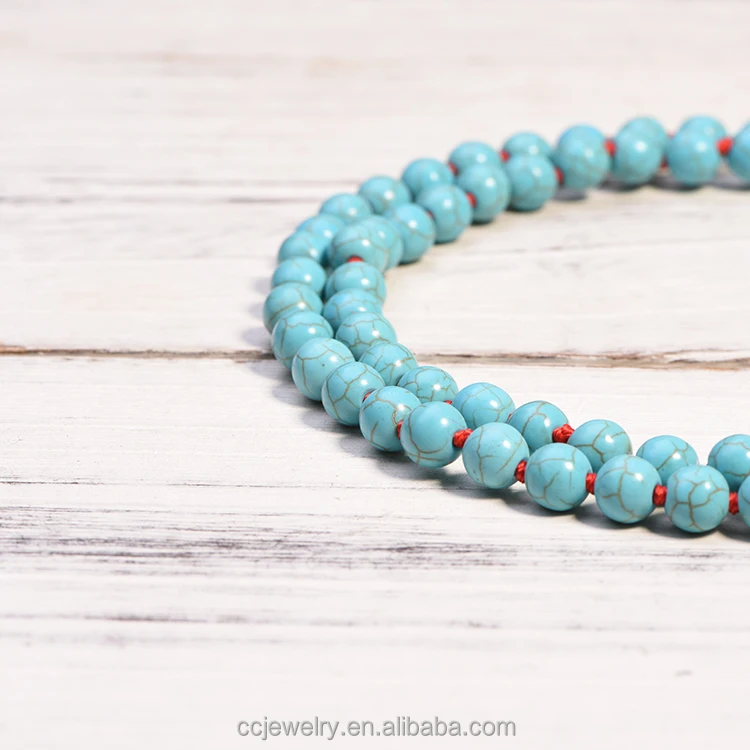 108 Bead Malas Mala Necklace & Bracelet With Tassel 8mm Stone Beads