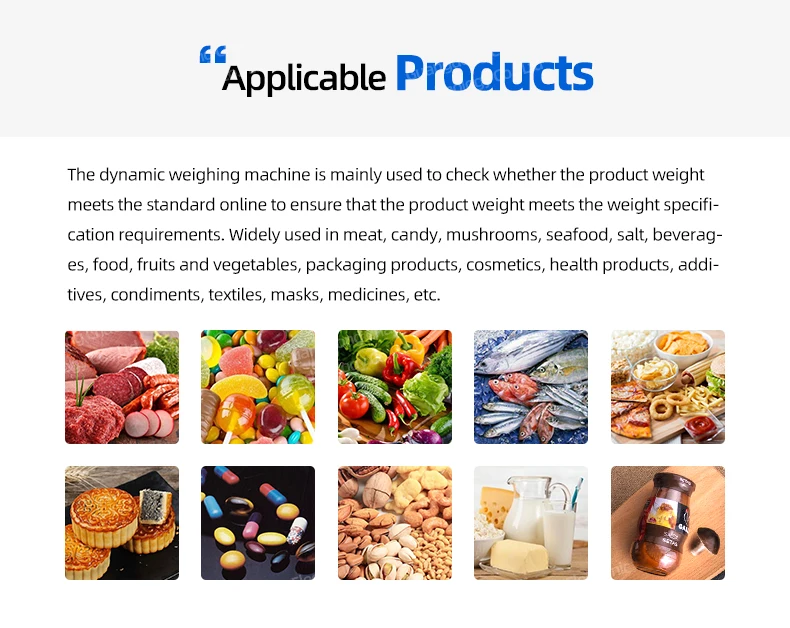 Машина для проверки веса высокоточная машина печенья и пищевых