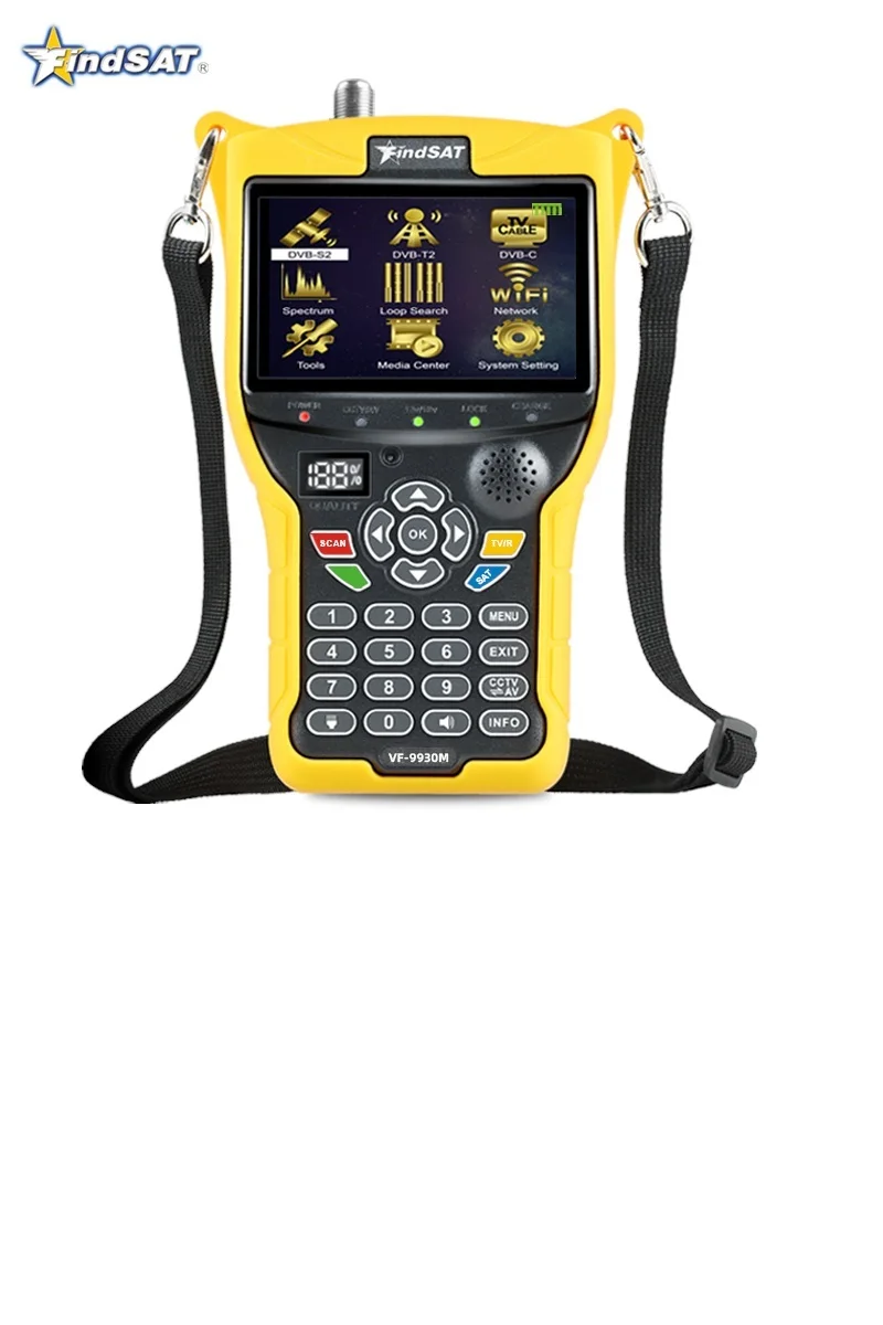 サテライトファインダー VF-6900PRO HD スターファインダー スターファインダー Engineering Treasure デジタル衛星メーター  HD SAT ファインダー DVB-S2+CCTV テスター TV 信号メーター 感度が高 デジタル衛星メーターファインダー V8 Finder  Max サテライト シグナル ... VF-6900P HD デジタル衛星ファインダー DVB-S/DVB S2 衛星ファインダーメーター衛星 TV レシーバーチューナー