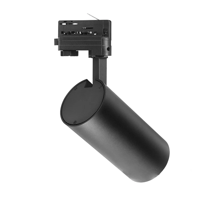 Может занять от 10 до 30 Вт 3 4 фазный провод COB Регулируемый прожектор Led Light Rail светодиодный Трековый светильник для коммерческих проектов