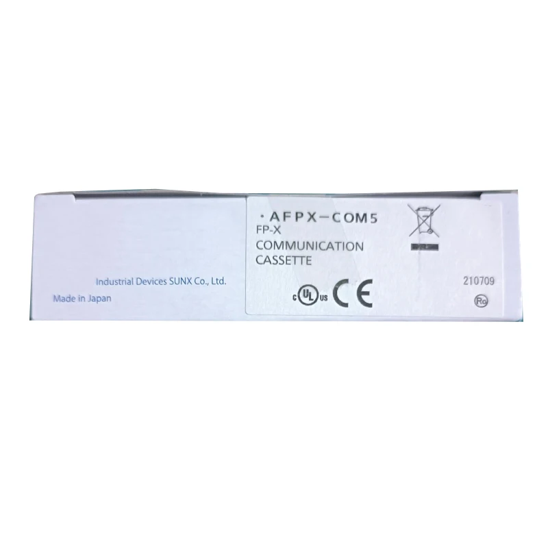 New Original AFPX-COM5 Communication Module, AFPX SeriesStable data transmission, good anti-interference performance. Easy installation and connection. Used for signal communication and linkage of PLC and industrial automation devices.