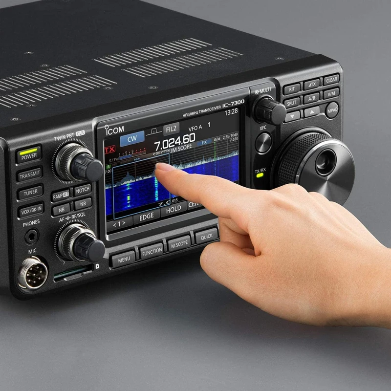 新しいICOM IC-7300 HF 50MHzトランシーバーCW SSB AMモバイル無線機
