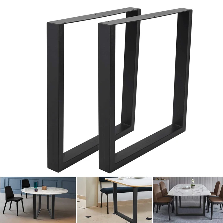Table Leg Frame Restaurant Support Desk Feet Wholesale Furniture Industrial Office Cast Iron Dining Steel Coffee Metal Table Leg