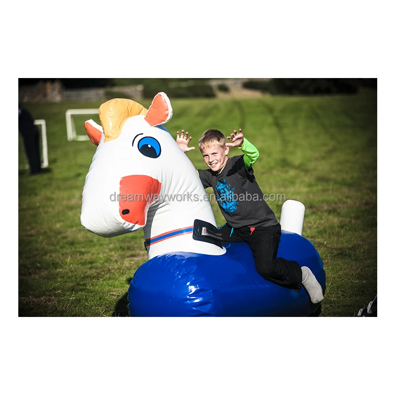 inflatable bouncing horse