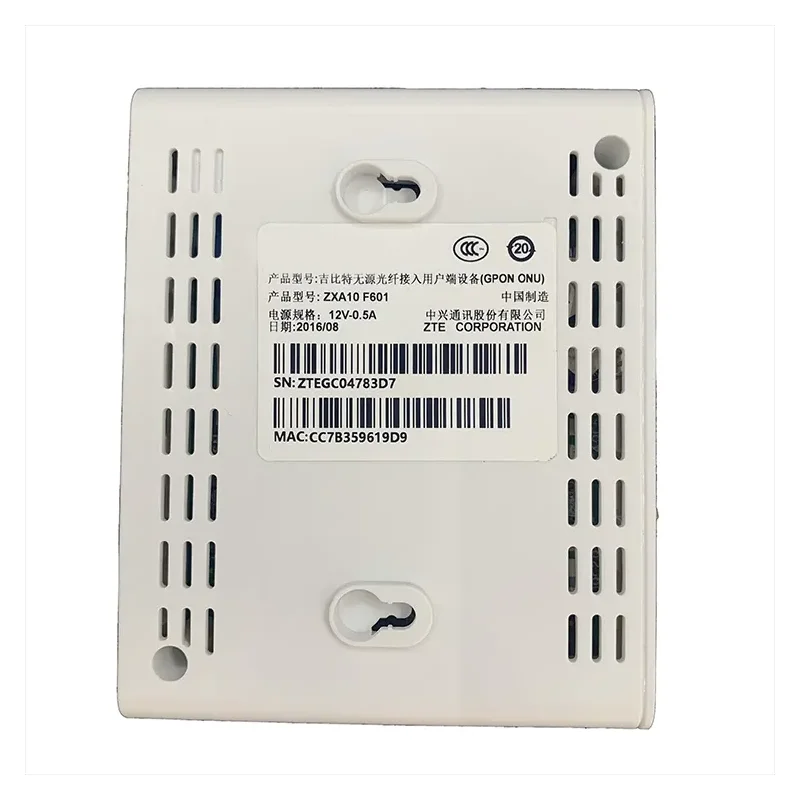 Z TE ZXHN F601 GPON Optical Network Terminal - Reliable Modem