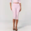 leggings capri rosa
