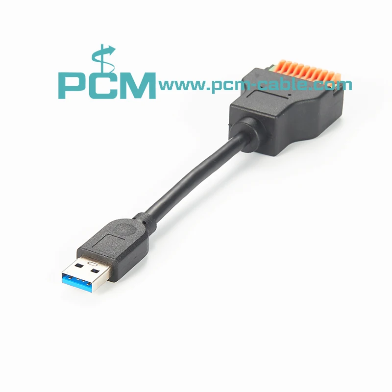 USB 3.0 Type-A Plug to 10-Way Terminal Block supplier