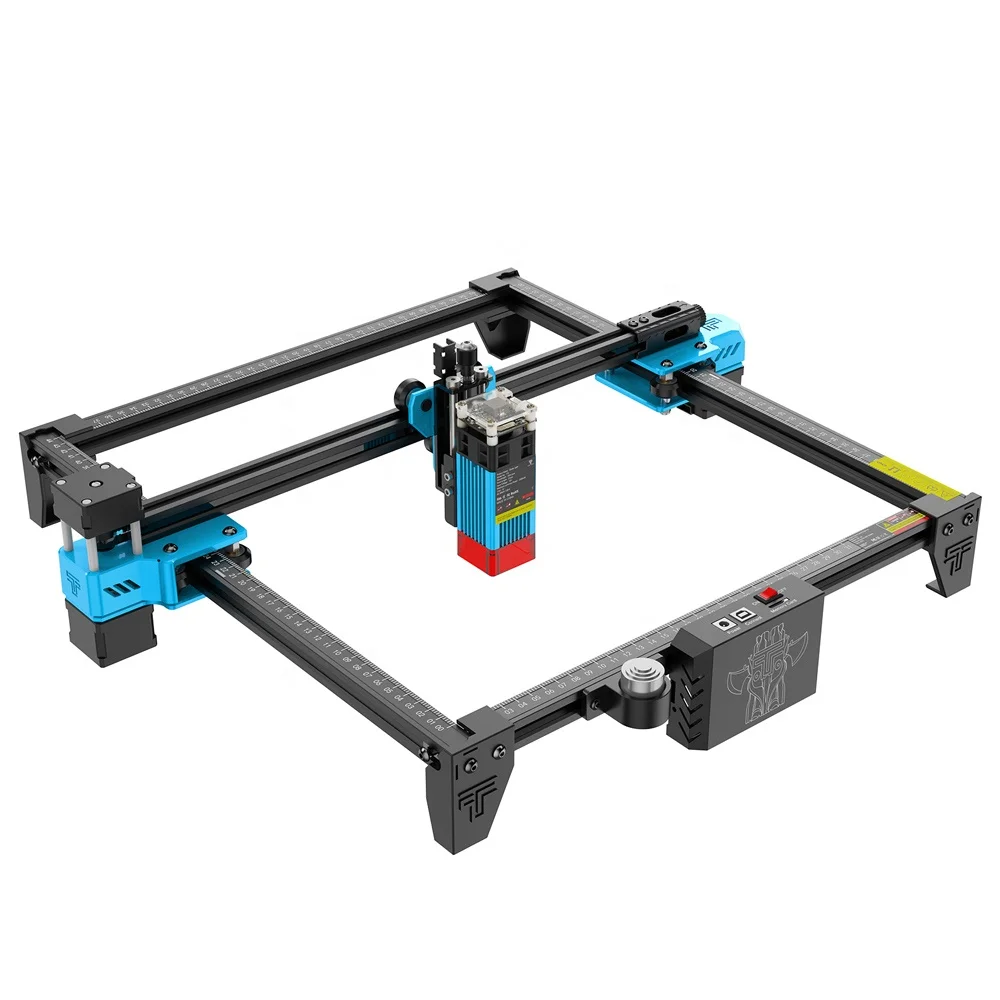TWOTREES TTS-55 PRO 5500MW CNCレーザーカッター彫刻機用回転テーブル