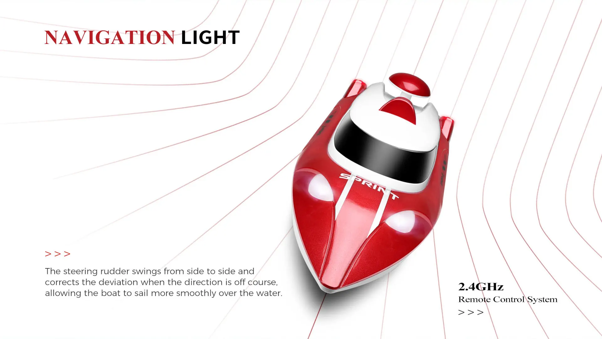 Wltoys WL918 RC Boat High Speed RC Racing Ship Speedboat 35KM/H 200M Remote Control Boat Christmas Gifts Toys for Children