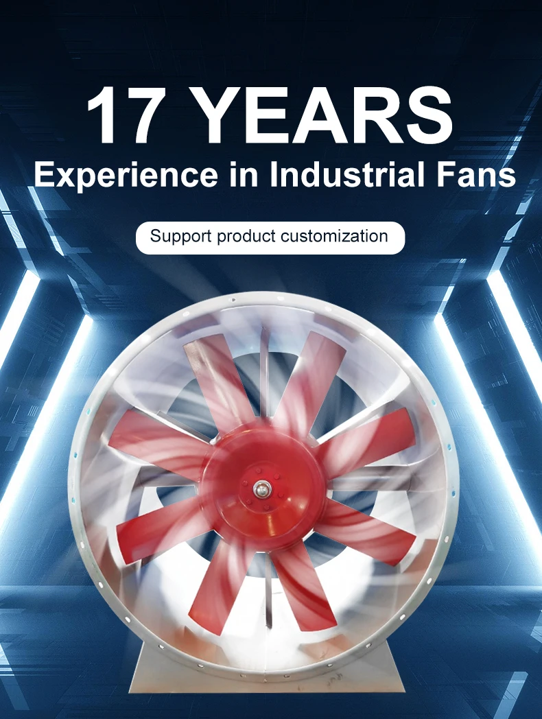 Electric Mixed Flow Duct Radiator Industrial Exhaust Ventilation Fan ...