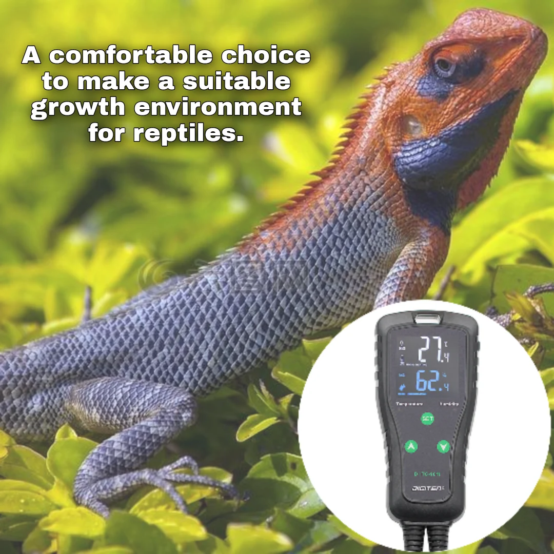 Temperature Humidity Regulator Outlet Plug-in Thermostat Reptile Humidity Controller Greenhouse