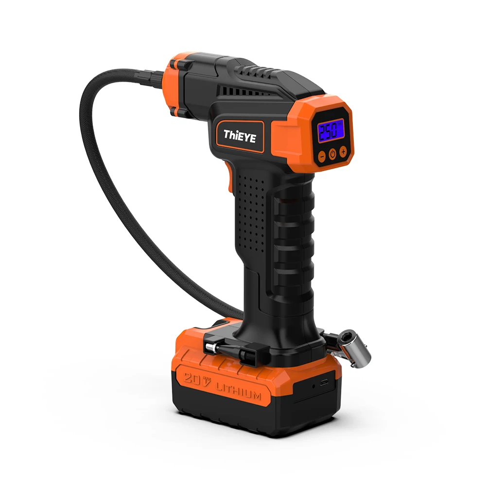 150psi Portable Air Compressor Electric Cordless Air Pump With 20v