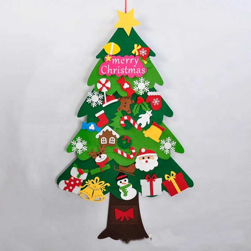 Hiasan Dinding Pohon Natal Anak,Dekorasi Natal Terasa Pohon Natal Dengan Ornamen Dapat Dilepas - Buy Pohon Natal,Merasa Pohon Natal,Gantung Pohon Natal Product on Alibaba.com