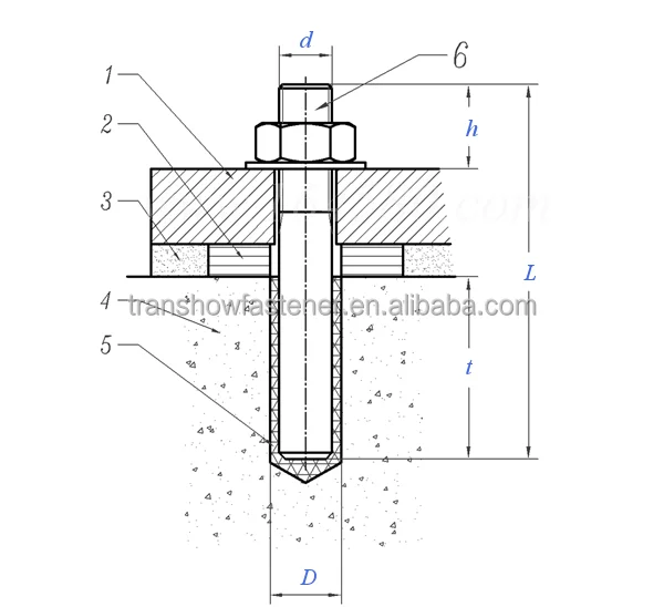 Chemical Stud Steel Chemical Anchor Bolt/roof Bolt Buy Chemical