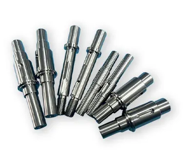CNC Shaft Custom Linear Actuator Gear Shaft Stainless Steel Drilling and Milling Turning Machining Input Shafts