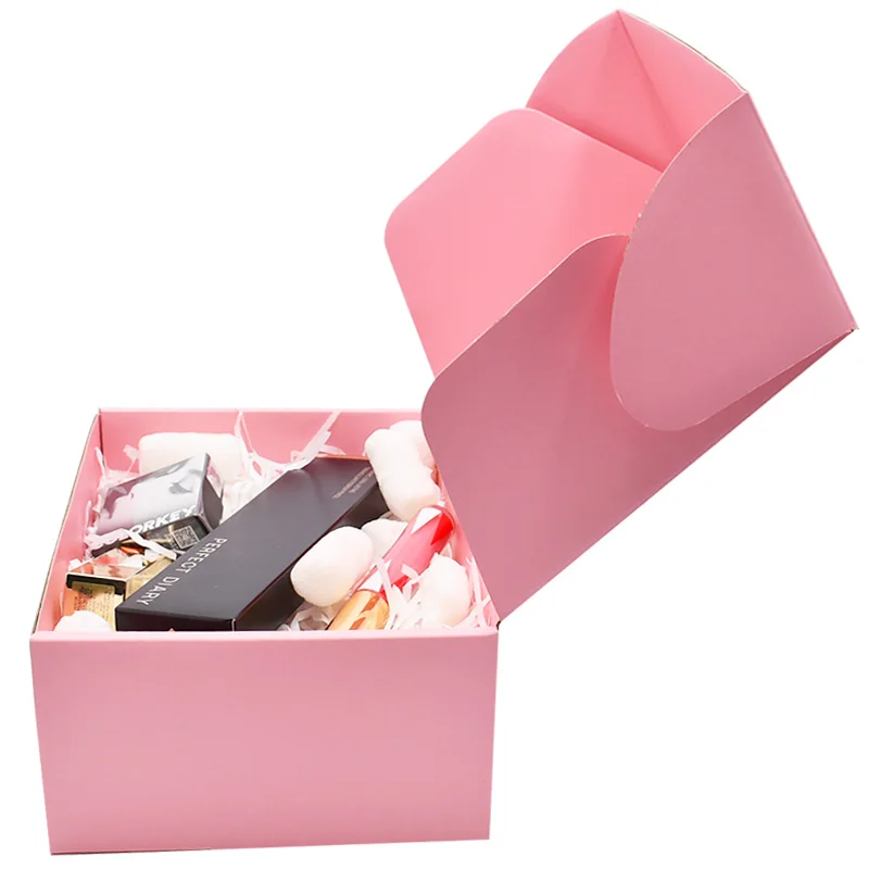 High Quality Recycled Corrugated Mailer Shipping Packing Box Strong Packaging Embossing Matt Lamination Use for Camera Folder details