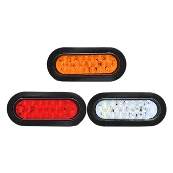 Car additional lighting 12 to 80V universal voltage white yellow red driving work reminder LED truck side lights tail lights