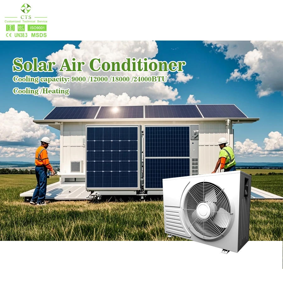 High Quality Solar Power Air Conditioner System Wall Mounted Split Air Conditioner Off Grid Solar Air Conditioner with Battery