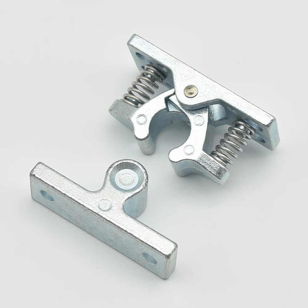 CY818 Good Price Zinc Alloy Floor Cabinet Door Spring Loaded Roller Catch Spring Door Closer