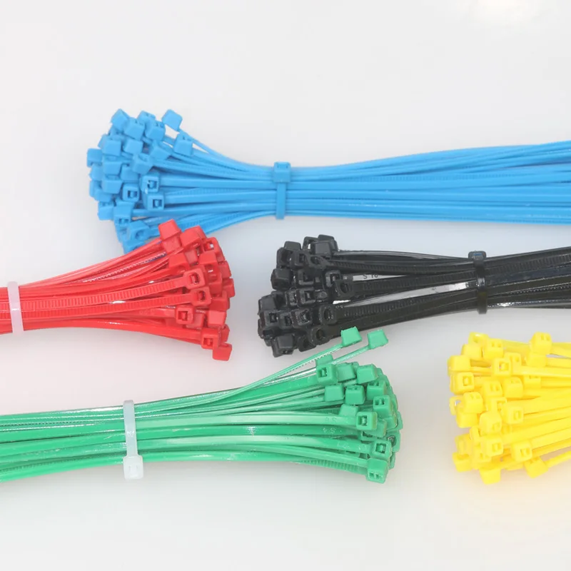 100 Pcs Nylon 66 Cable Tie Straps manufacture