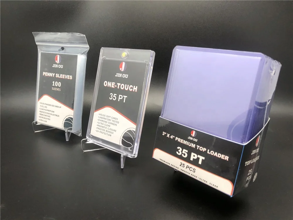 Jinou One Touch Magnetic Card Holder - High Quality Toploader Jinou One Touch Magnetic Card Holder - High Quality Toploader