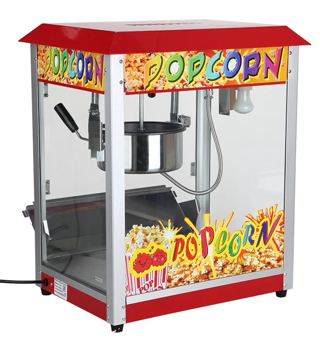 Wholesale 220V Commercial Electric Popcorn Machine, Brand New, OEM/ODM Available, Direct Factory Sale From China, in Stock