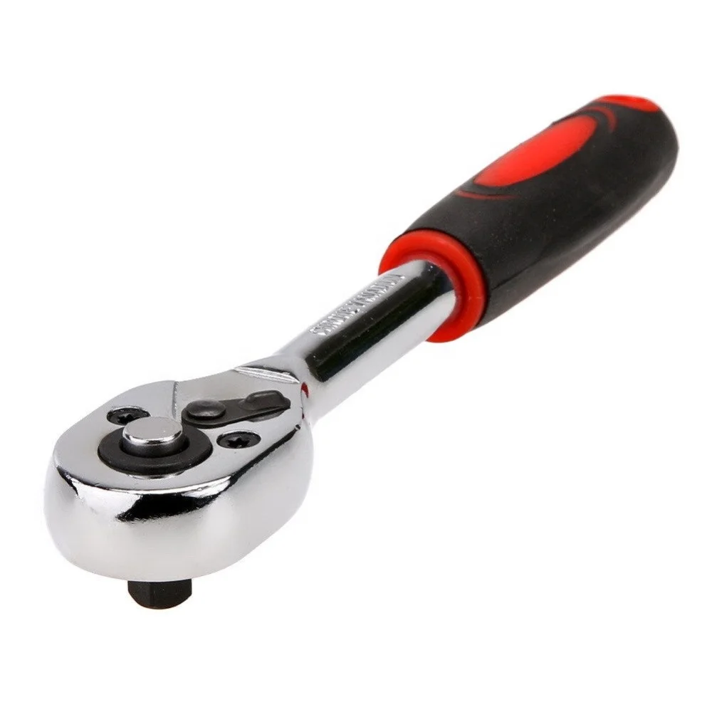 3pcs Square Double Spanner Set Socket Universal Ratchet Wrench