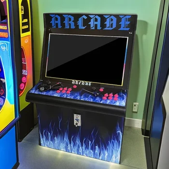 Large Retro 90s Arcade Hall Coin Operated Fighting Game