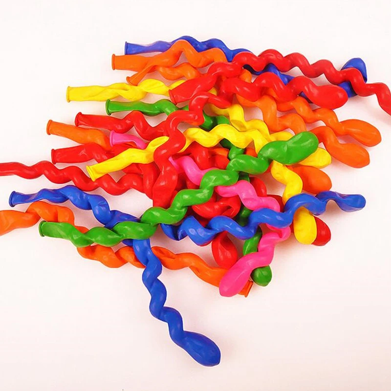 thumbnail image 2 of 500 Pcs 40 Inches KEF16 Latex Spiral Balloons - 9 Assorted Colors For 2 of 14