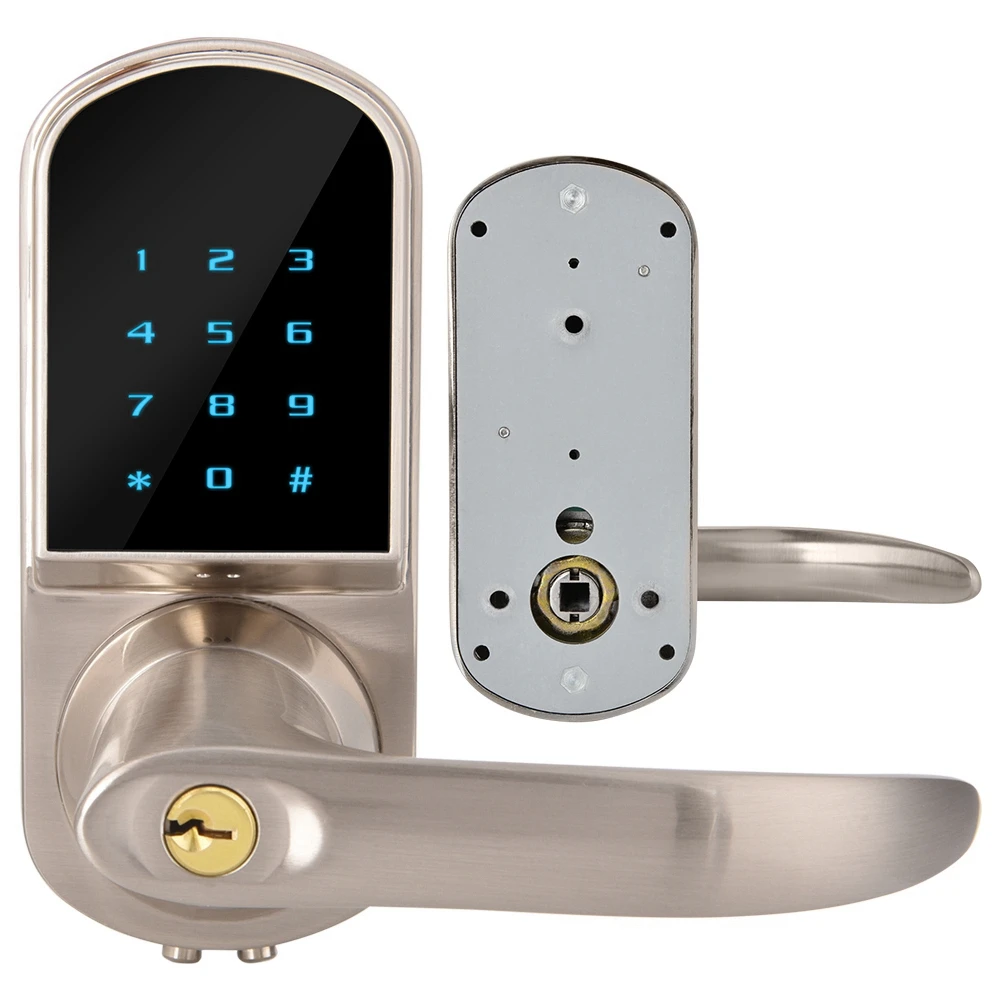 Mortise Combination Electronic Key Password Card Door Locks Digital Electronic Door Lock with TT Lock APP