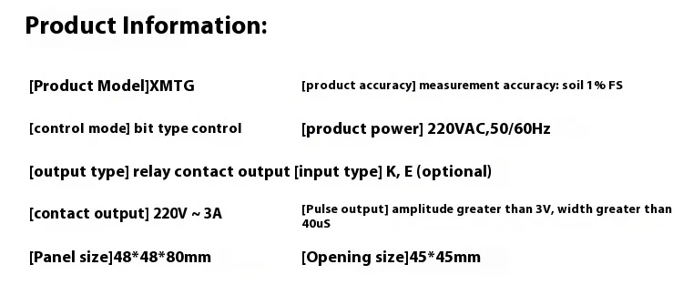 Specifications