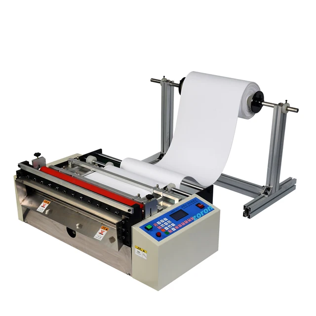 Automatic Computer HOOk & LOOP Tape Cutter Hot&cold Belt Loop Bag Band String Elastic Band Plastic Zipper Satin Cutting Machine