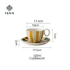 Tasse et soucoupe 320 ml - orange