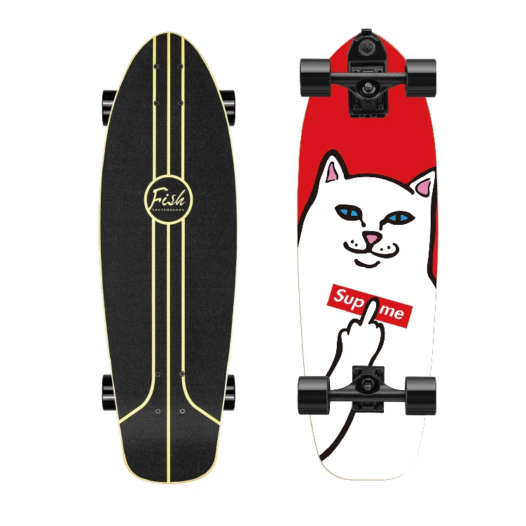 Carver スケートボード コンプリート　cx-7 人気のカーバー木製デッキアウトドアアダルトサーフスケートサーフ