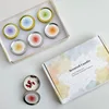Multicolored 6 pack gift box set