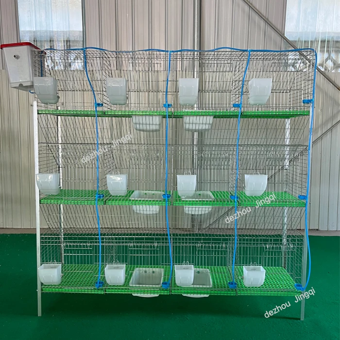 Good Price 12 Cells Commercial Rabbit Breeding Industrial Cage for Sale