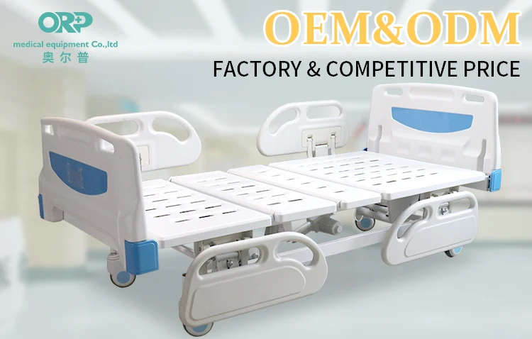 ORP-BE57 Five Functions Electric Medical Bed Multiple Functions Recovery Hill Rom Hospital Beds for Sale