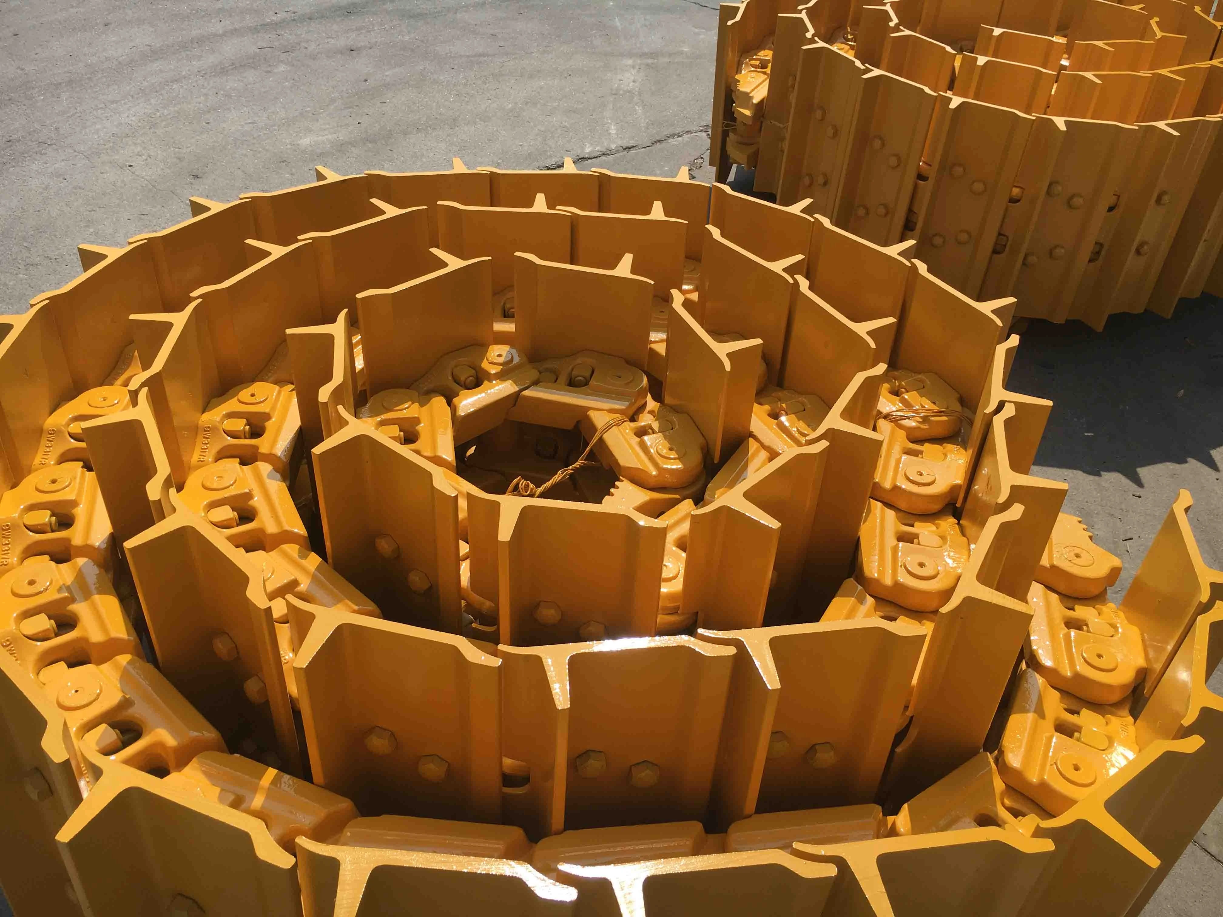 For Cat Track Chain Dozer D3 D4 D5 D6 D7 D8 D9 Lubricated Track Link Shoe Group Assy