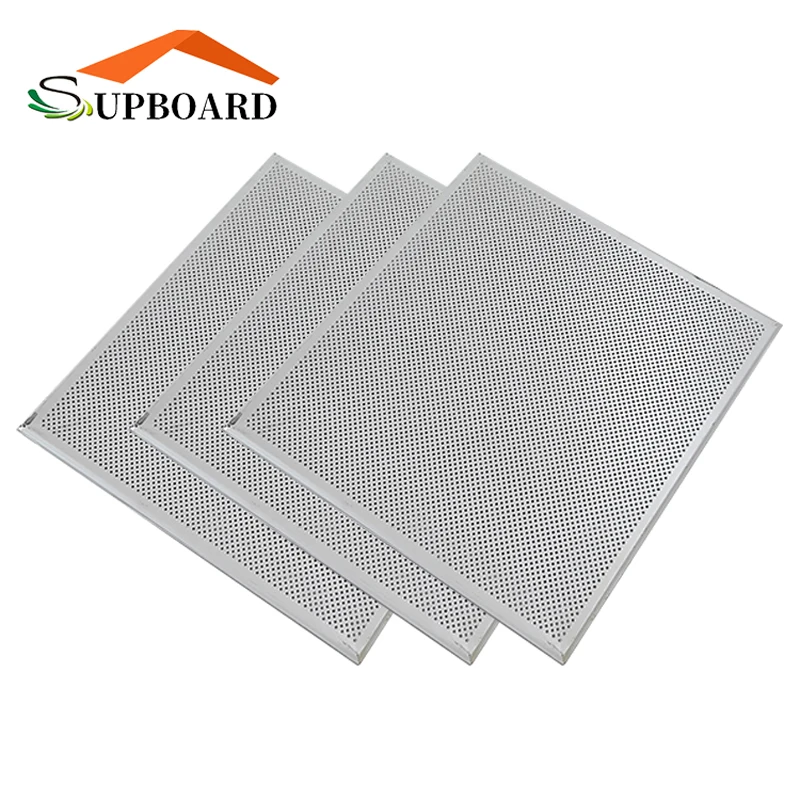 Akustische Aluminium-lochdeckenplatten 60x60 Und Aluminiumplatten Für Decken